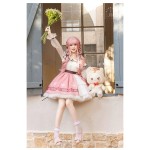 Nikki Tomorrow Perfect Score White Pink Printed Lolita Dress